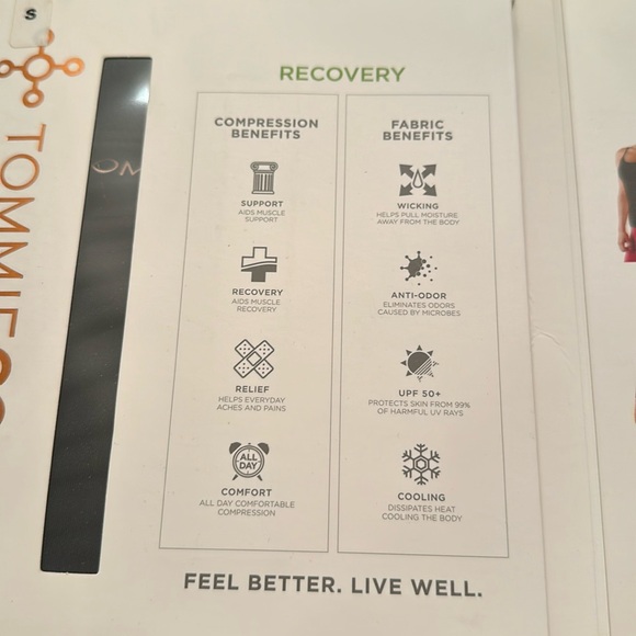 Tommie Copper Women’s black Recovery Compression Calf-sleeve - Picture 9 of 9